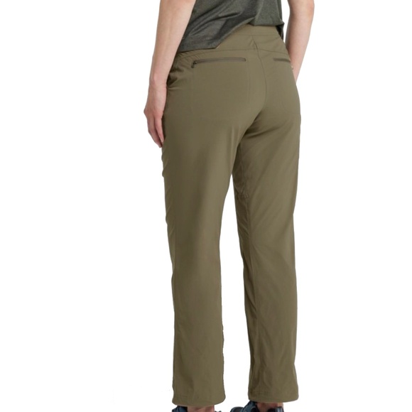 L.L. Bean Hiking Trail Pants Water Repellent Mid Rise Straight Leg Nylon UPF 50+ - Picture 2 of 7